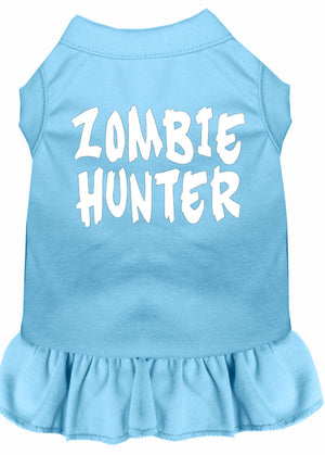 Halloween Pet Dog & Cat Dress Screen Printed, "Zombie Hunter" — view 10