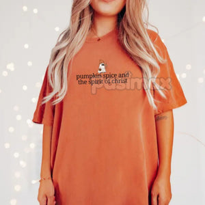 'Boo-lieve In Jesus' Christian Halloween Shirt – Spooky Faith Tee, Cute Ghost Graphic, Gift for Believers — view 5