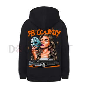 FB County Heavyweight Oversized Halloween Graphic Hoodie — view 5