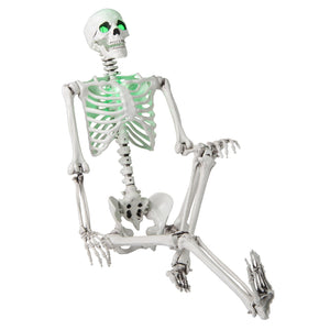 5.5 FT Halloween Skeleton Life-Size Posable for Indoor Outdoor Decoration — view 4