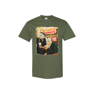 Vintage Horror Cartoon Halloween T-Shirt - Stylish Women's Spooky Top, Retro Gift Idea — view 5