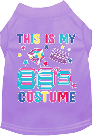 Halloween Costume Cat or Dog Shirt for Pets "Technicolor 80's Costume" — view 8