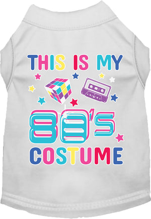 Halloween Costume Cat or Dog Shirt for Pets "Technicolor 80's Costume" — view 9