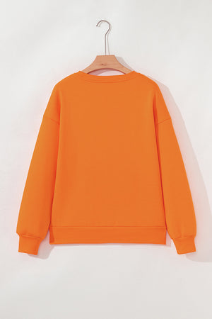 Halloween Sequin Dancing Critters Crewneck Sweatshirt — view 3