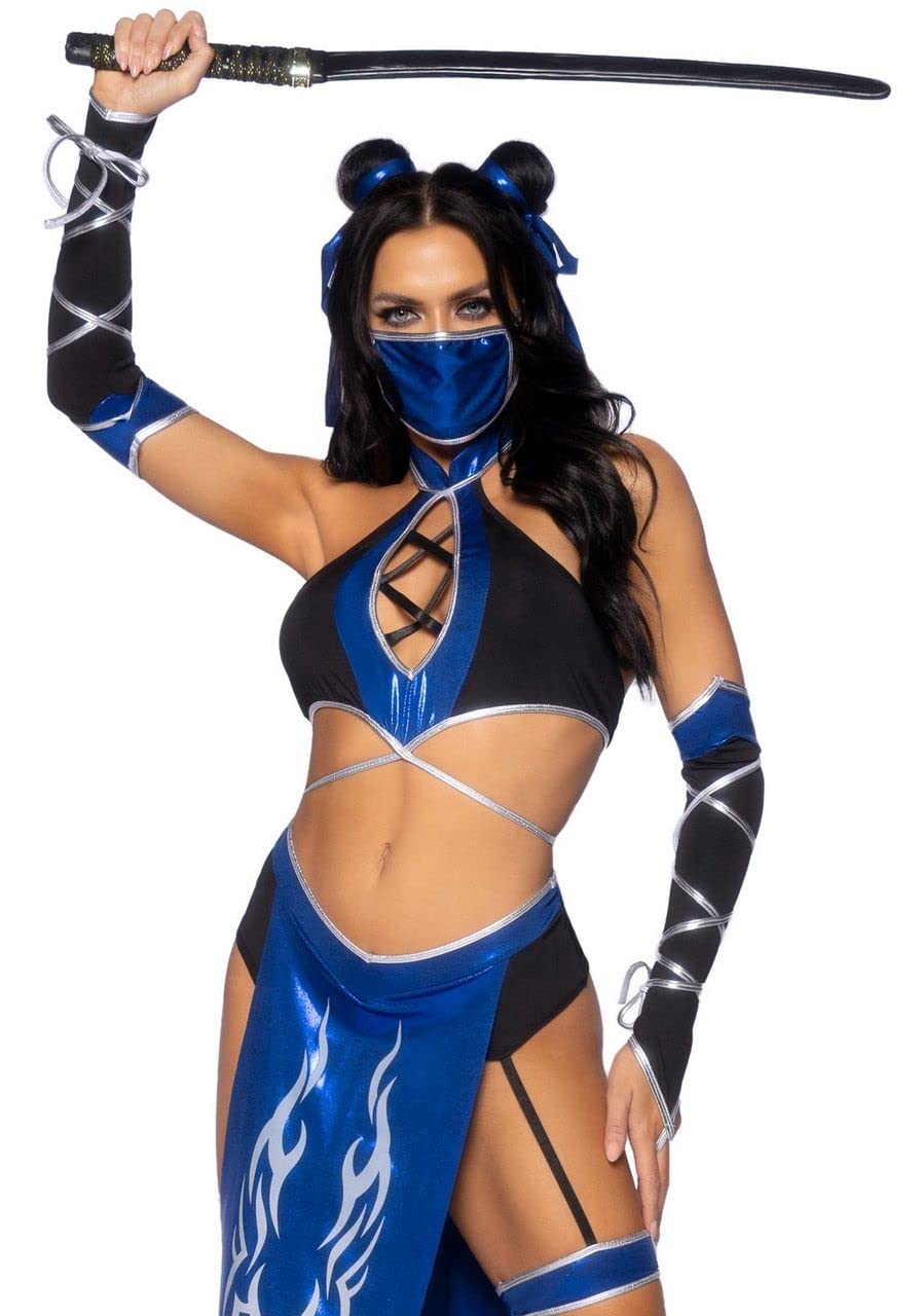 Combat Ninja 5-Piece Warrior Costume