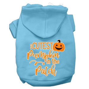Halloween Pet Hoodie "Cutest Pumpkin In The Patch" — view 10
