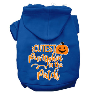 Halloween Pet Hoodie "Cutest Pumpkin In The Patch" — view 11