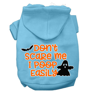 Halloween Pet Hoodie "Don't Scare Me, I Poop Easily" — view 10