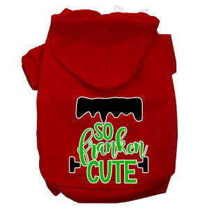 Halloween Pet Hoodie "So Franken Cute" — view 11