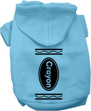 Halloween Pet Hoodie "Crayon Costume" — view 5