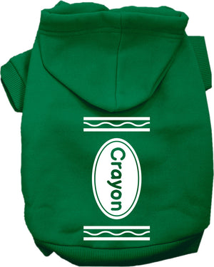 Halloween Pet Hoodie "Crayon Costume" — view 10