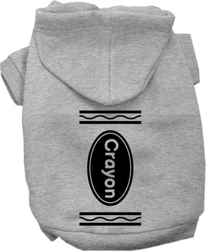 Halloween Pet Hoodie "Crayon Costume" — view 3