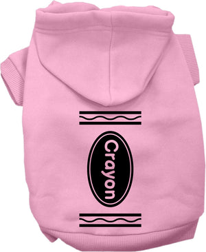 Halloween Pet Hoodie "Crayon Costume" — view 8