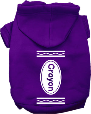 Halloween Pet Hoodie "Crayon Costume" — view 11