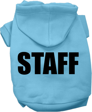 Halloween Pet Costume Hoodie Screen Printed, "Staff" — view 9