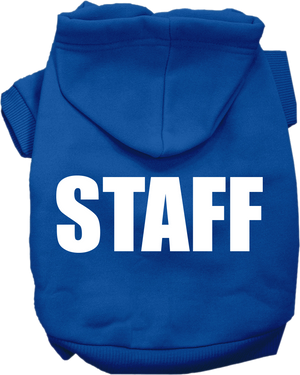 Halloween Pet Costume Hoodie Screen Printed, "Staff" — view 10
