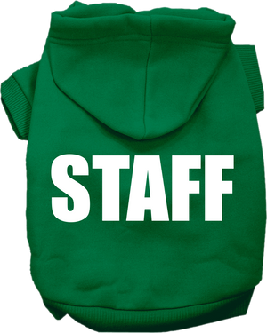 Halloween Pet Costume Hoodie Screen Printed, "Staff" — view 13