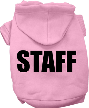Halloween Pet Costume Hoodie Screen Printed, "Staff" — view 11