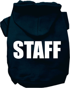 Halloween Pet Costume Hoodie Screen Printed, "Staff" — view 15