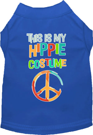 Fun Party and Halloween Cat or Dog Shirt for Pets "Hippie Costume" — view 3