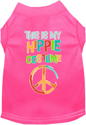 Fun Party and Halloween Cat or Dog Shirt for Pets "Hippie Costume" — view 4