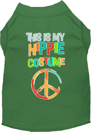 Fun Party and Halloween Cat or Dog Shirt for Pets "Hippie Costume" — view 5