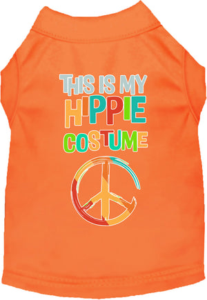 Fun Party and Halloween Cat or Dog Shirt for Pets "Hippie Costume" — view 7