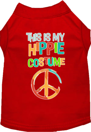 Fun Party and Halloween Cat or Dog Shirt for Pets "Hippie Costume" — view 8