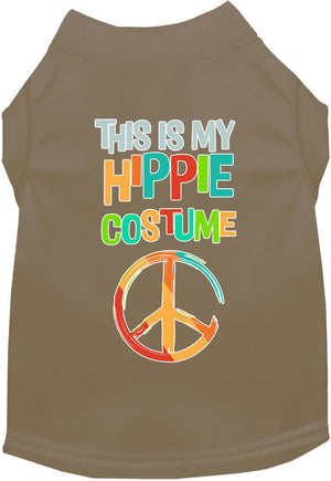 Fun Party and Halloween Cat or Dog Shirt for Pets "Hippie Costume" — view 6