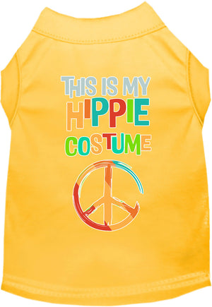Fun Party and Halloween Cat or Dog Shirt for Pets "Hippie Costume" — view 9