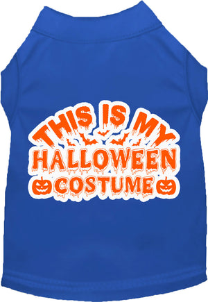 Halloween Cat or Dog Shirt for Pets "This is my Halloween Costume" — view 3