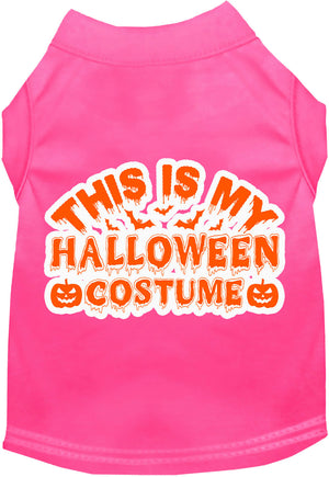 Halloween Cat or Dog Shirt for Pets "This is my Halloween Costume" — view 4