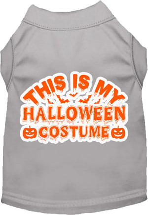 Halloween Cat or Dog Shirt for Pets "This is my Halloween Costume" — view 5