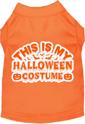 Halloween Cat or Dog Shirt for Pets "This is my Halloween Costume" — view 6