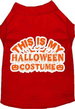 Halloween Cat or Dog Shirt for Pets "This is my Halloween Costume" — view 7