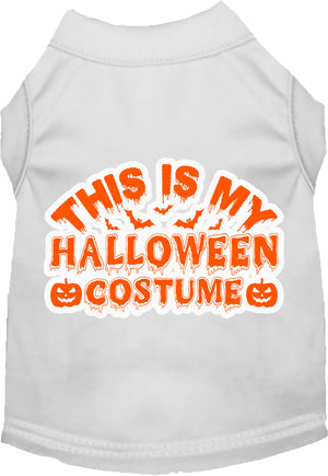 Halloween Cat or Dog Shirt for Pets "This is my Halloween Costume" — view 8