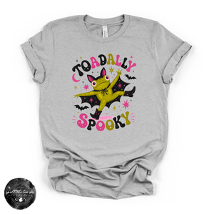 Toadally Spooky Tee | Cute Halloween Toad Graphic T-Shirt — view 2