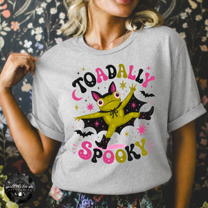 Toadally Spooky Tee | Cute Halloween Toad Graphic T-Shirt — view 1