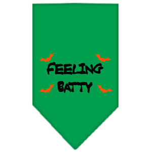 Halloween Pet and Dog Bandana Screen Printed, "Feeling Batty" — view 10