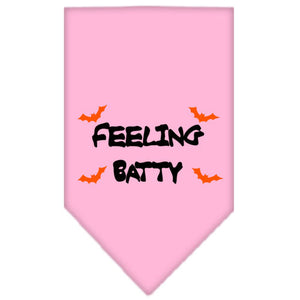 Halloween Pet and Dog Bandana Screen Printed, "Feeling Batty" — view 9