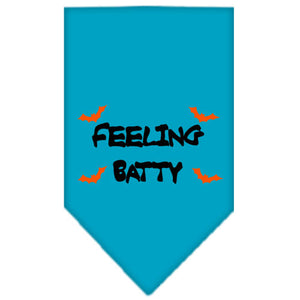 Halloween Pet and Dog Bandana Screen Printed, "Feeling Batty" — view 11