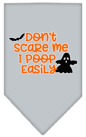 Halloween Pet and Dog Bandana, "Don't Scare Me, I Poop Easily" — view 13