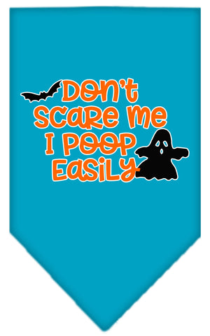 Halloween Pet and Dog Bandana, "Don't Scare Me, I Poop Easily" — view 15