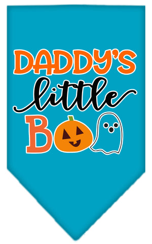 Halloween Pet and Dog Bandana Screen Printed, "Daddy's Little Boo" — view 14