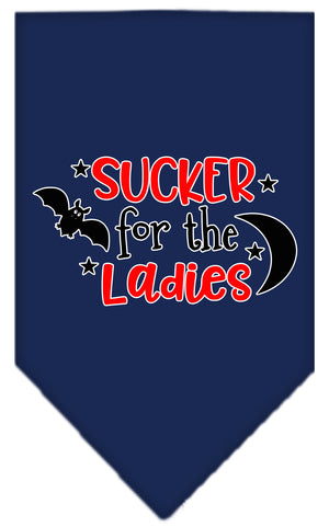 Halloween Pet and Dog Bandana Screen Printed, "Sucker For The Ladies" — view 13