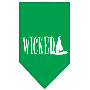 Halloween Pet and Dog Bandana Screen Printed, "Wicked" — view 11