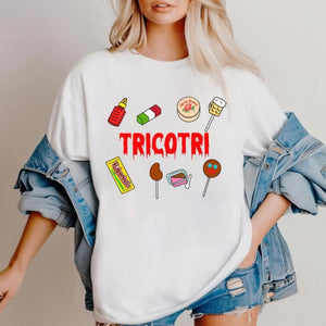 Boo-zy Ghost Halloween T-Shirt - Funny Spooky Season Party Tee, Cute Graphic Apparel — view 6