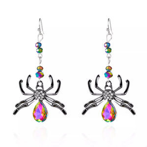 Halloween Spider Dangle Earrings — view 7