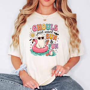 Summerween Shirt - Retro Spooky Beach Tee | Pastel Goth Halloween Summer Top — view 7