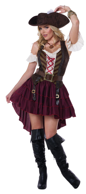 Swashbuckler Pirate Captain Costume — view 2